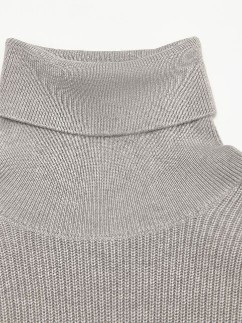 Джемпер свободного силуэта с отложным воротником стойкой LDK 24108 - купить в интернет-магазине Conte