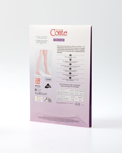 Колготки из микрофибры с люрексом HOLIDAY - купить в интернет-магазине Conte