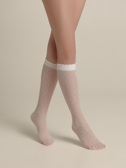 Нарядные гольфы с рисунком "точки" DOTS - купить в интернет-магазине Conte
