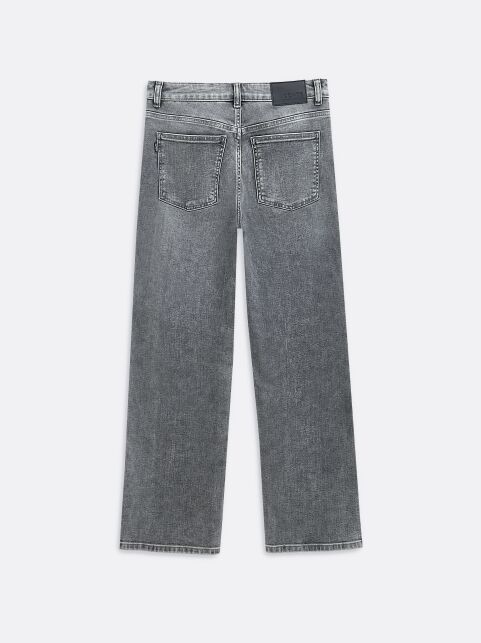 Джинсы straight в сером цвете с вискозой CON-796 - купить в интернет-магазине Conte