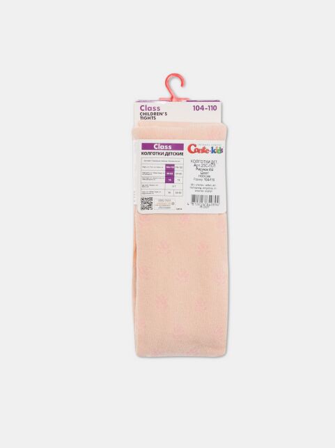 Хлопковые колготки с рисунком «цветы» - купить в интернет-магазине Conte