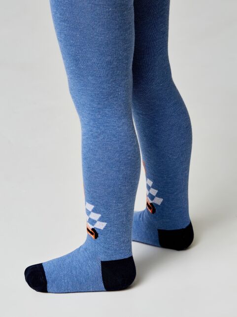 Хлопковые колготки с рисунком “Racing” - купить в интернет-магазине Conte