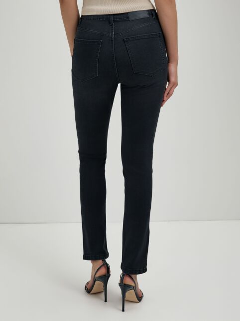 Джинсы skinny с разрезами по ногам CON-639 - купить в интернет-магазине Conte
