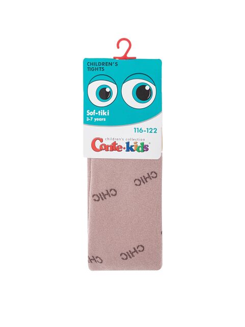Колготки SOF-TIKI (махровые внутри) с надписью "chic" - купить в интернет-магазине Conte