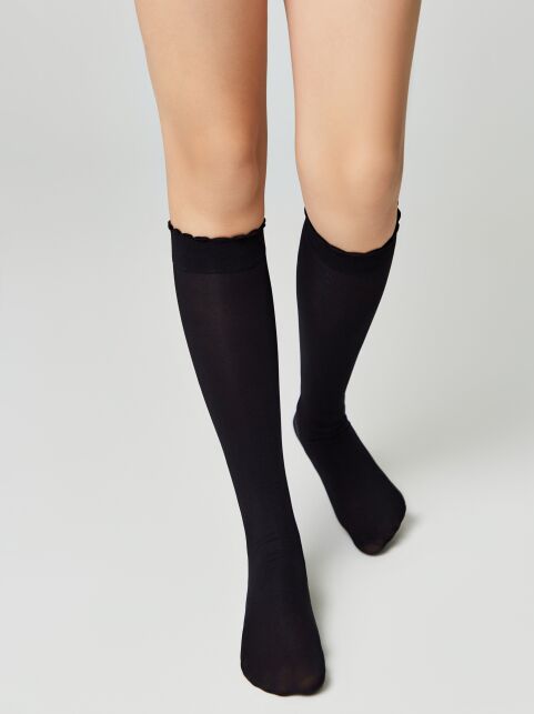 Матовые гольфы из микрофибры PRINCESS - купить в интернет-магазине Conte