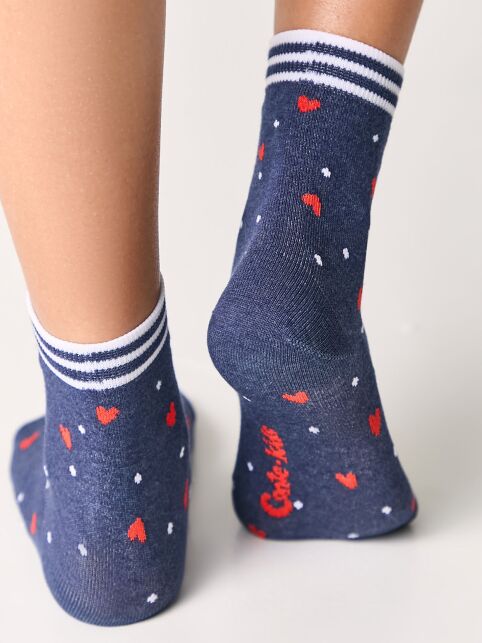 Хлопковые носки TIP-TOP с рисунками, модель 499 - купить в интернет-магазине Conte