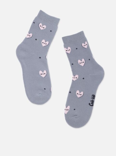 Махровые носки SOF-TIKI с сердечками - купить в интернет-магазине Conte