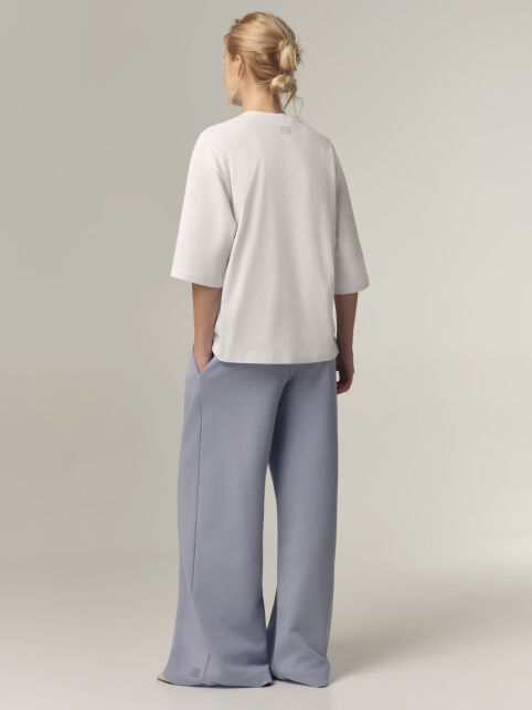 Хлопковая футболка с рисунком «Glasses» и рукавами до локтя LD 3449 - купить в интернет-магазине Conte