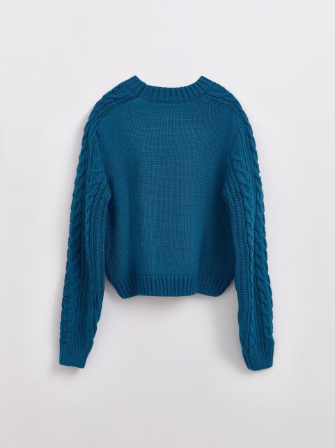 Укороченный фактурный джемпер LDK 239 - купить в интернет-магазине Conte