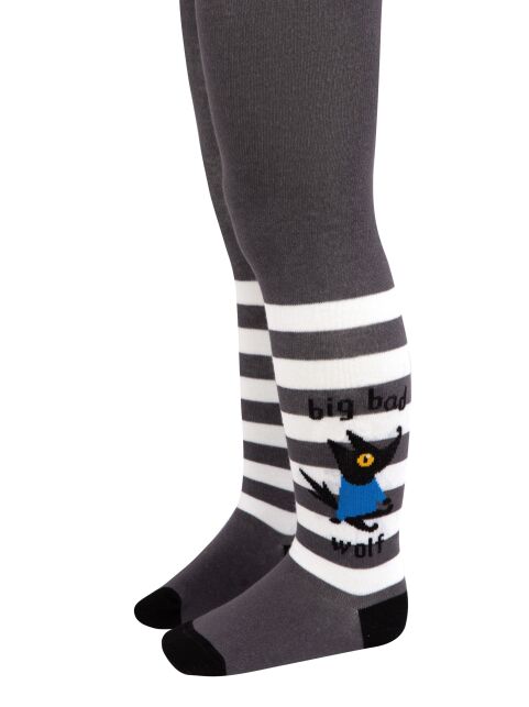 Хлопковые колготки с рисунком “Wolf” - купить в интернет-магазине Conte