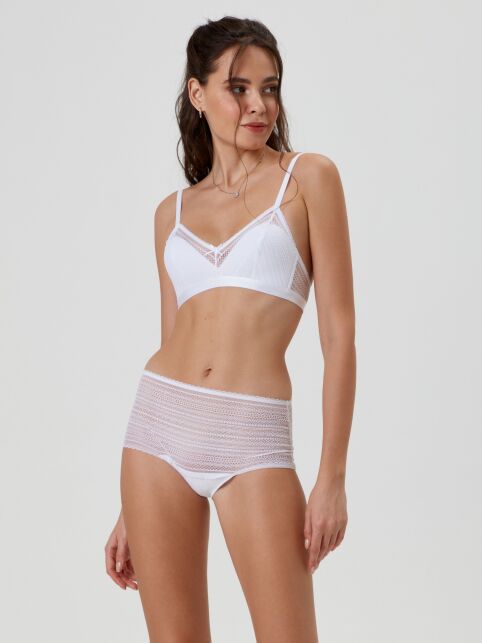 Бюстгальтер с Треугольной чашкой без каркасов Vintage RB 7087 - купить в интернет-магазине Conte