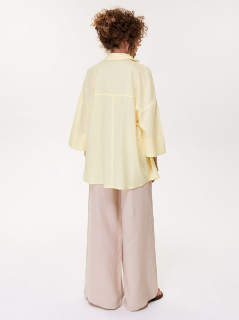 Льняная рубашка с вискозой LRU 3482 - купить в интернет-магазине Conte