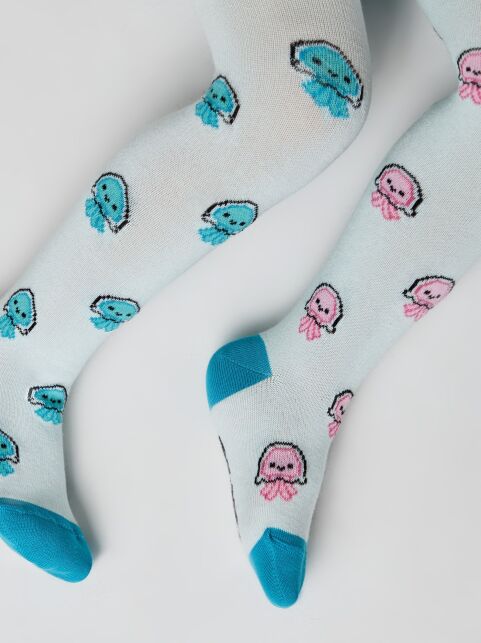 Хлопковые колготки с рисунком «Baby octo» - купить в интернет-магазине Conte