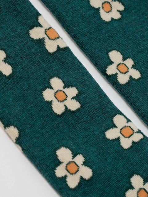 Хлопковые колготки с рисунком "Flowers" - купить в интернет-магазине Conte