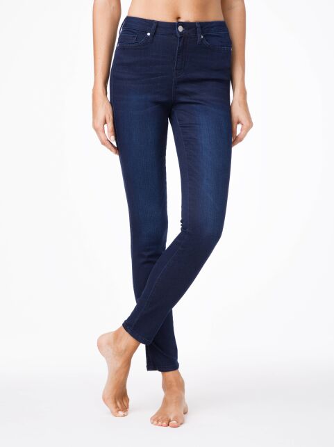 Ультракомфортные джинсы Skinny с высокой посадкой CON-82 Lycra® - купить в интернет-магазине Conte