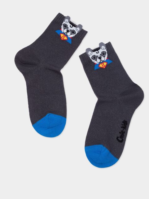 Носки из хлопка с декоративным 3D-пикотом “Bulldog” - купить в интернет-магазине Conte