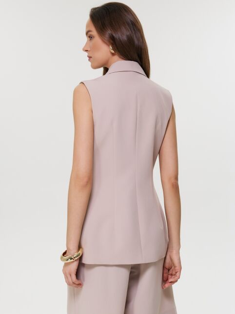 Приталенный жилет из костюмной ткани LJL 3531 - купить в интернет-магазине Conte