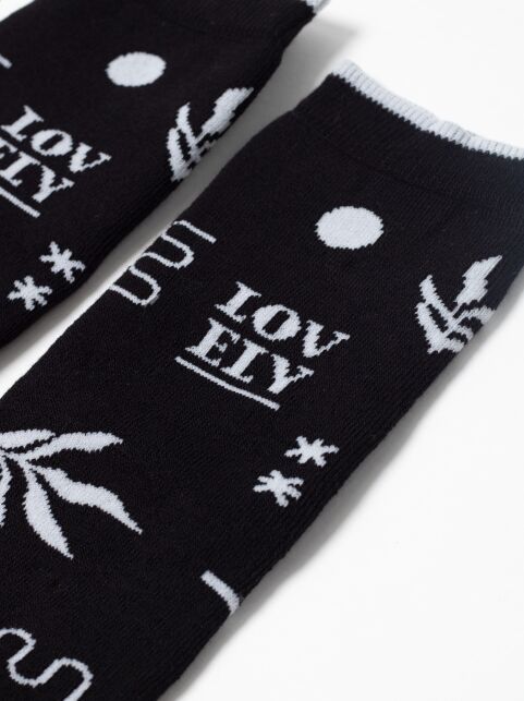 Махровые носки из хлопка с рисунком «lovely» COMFORT - купить в интернет-магазине Conte