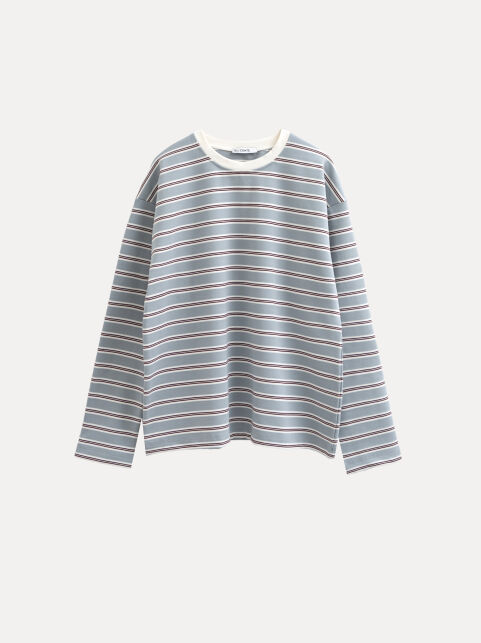 Лонгслив в полоску из интерлока LD 3591 - купить в интернет-магазине Conte