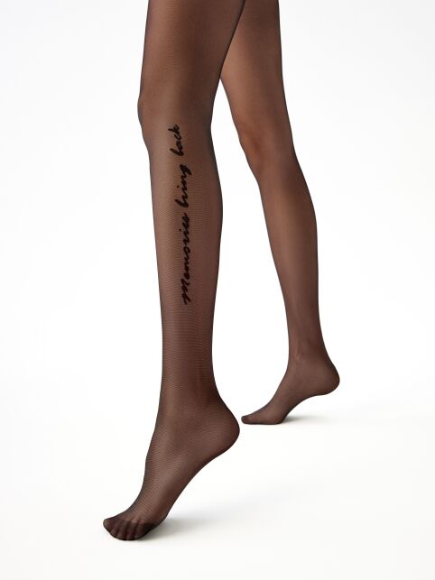Колготки с имитацией тату-рисунка MEMORIES - купить в интернет-магазине Conte