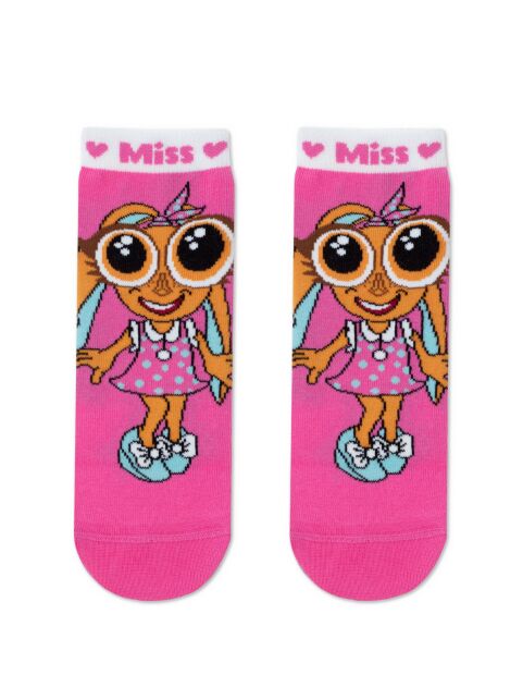 Хлопковые носки «Глазастики» Miss - купить в интернет-магазине Conte
