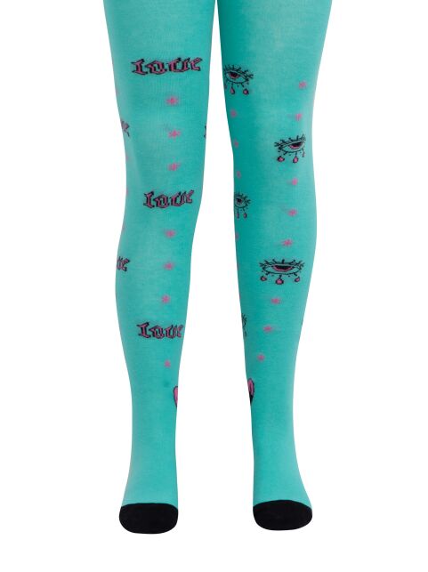 Хлопковые колготки с рисунком «Love» - купить в интернет-магазине Conte