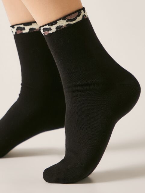 Носки из хлопка с анималистичной резинкой CLASSIC - купить в интернет-магазине Conte
