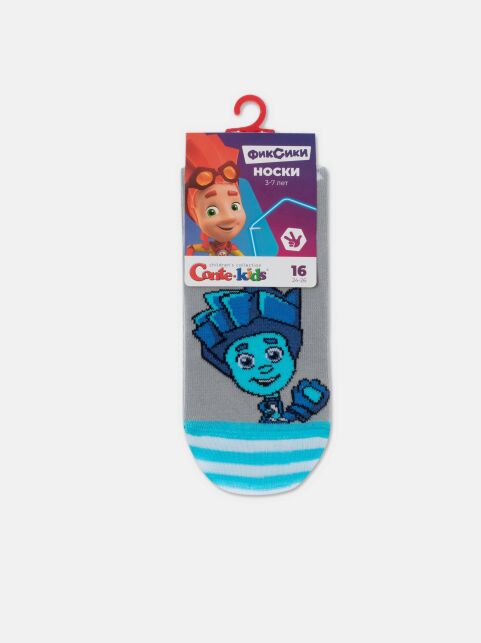 Носки с рисунком Нолик по лицензии «Фиксики» - купить в интернет-магазине Conte