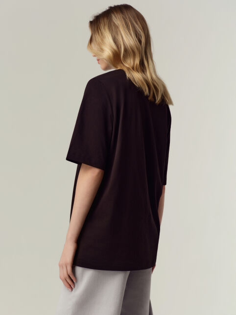 Футболка из хлопка с вышивкой «Risk is better than regret» LD 3452 - купить в интернет-магазине Conte