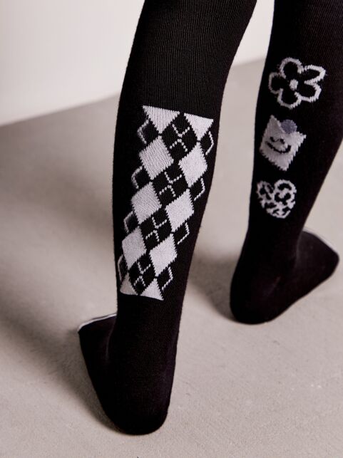 Хлопковые колготки с рисунком «Play» - купить в интернет-магазине Conte