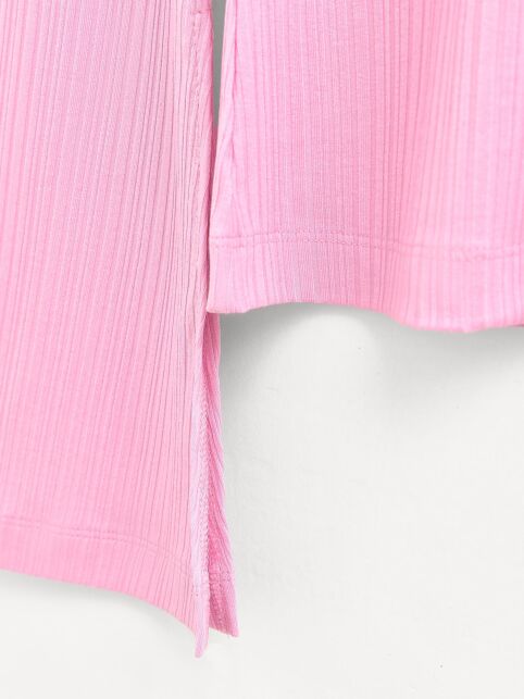 Джемпер в рубчик с расклешенными рукавами с разрезами LD 3241 - купить в интернет-магазине Conte