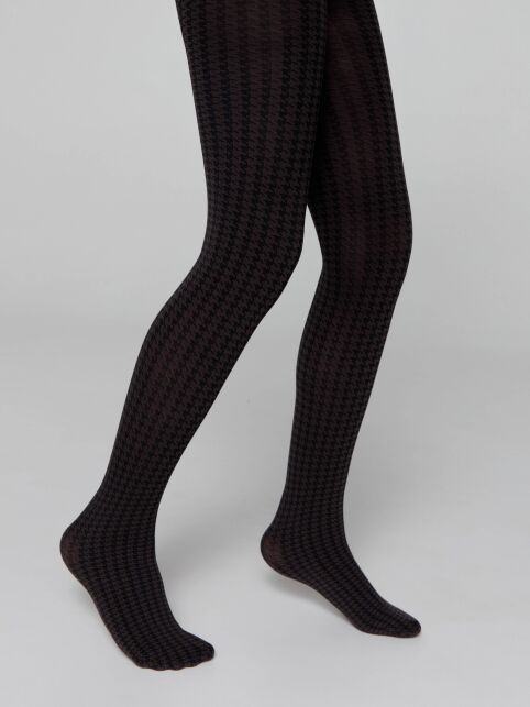 Колготки в «гусиную лапку» OLIVIA - купить в интернет-магазине Conte