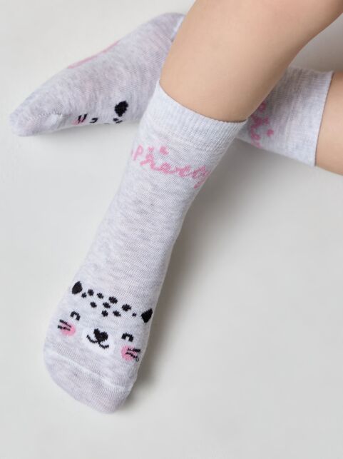 Хлопковые носки с рисунком “Pretty” - купить в интернет-магазине Conte