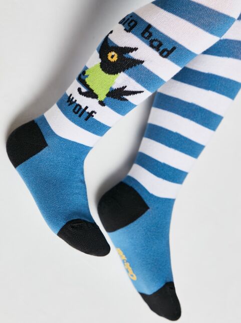 Хлопковые колготки с рисунком “Wolf” - купить в интернет-магазине Conte