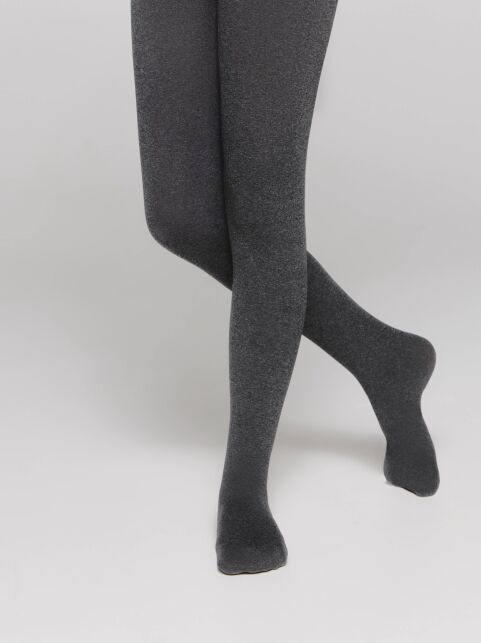 Плотные меланжевые колготки из микрофибры MELANGE - купить в интернет-магазине Conte