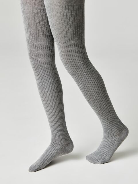 Колготки из хлопка в рубчик - купить в интернет-магазине Conte