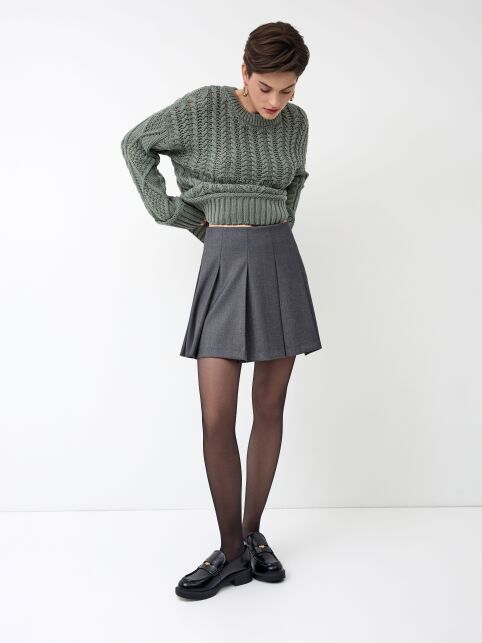 Юбка-mini в складку LU 3262 - купить в интернет-магазине Conte