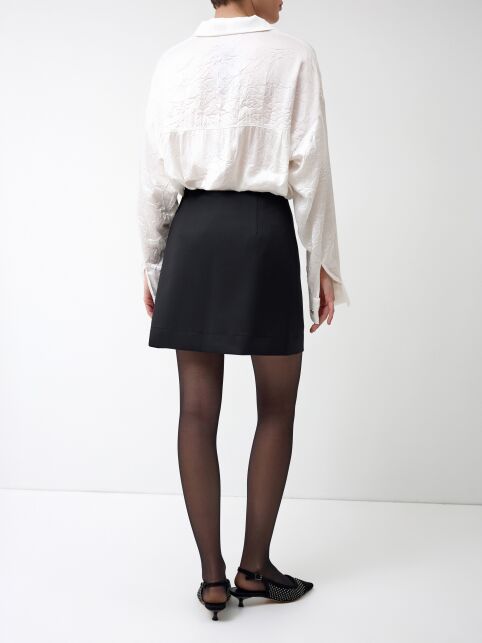 Юбка- mini на запах с декоративной булавкой LU 3261 - купить в интернет-магазине Conte