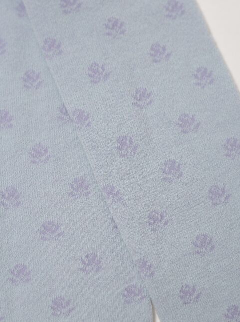 Хлопковые колготки с рисунком «цветы» - купить в интернет-магазине Conte