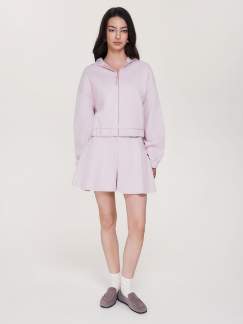 Худи из футера-пике на молнии с капюшоном LJ 3456 - купить в интернет-магазине Conte