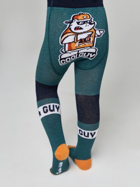 Колготки детские TIP-TOP темно-бирюзовый 496 - купить в интернет-магазине Conte