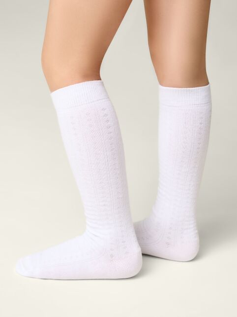 Классические хлопковые гольфы TIP-TOP Lycra®, модель 057 - купить в интернет-магазине Conte