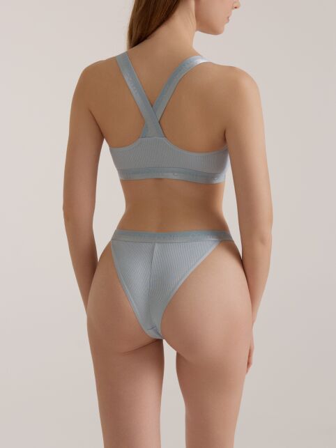 Бюстье в рубчик с перекрёстными бретелями ACTIVE SHAPE LBE 3184 - купить в интернет-магазине Conte