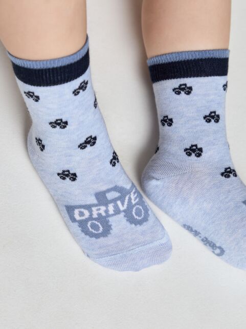 Хлопковые носки с рисунком “Drive” - купить в интернет-магазине Conte