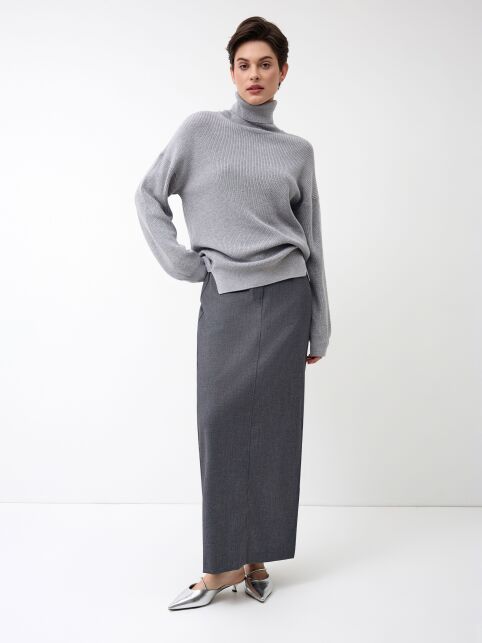 Юбка-midi из костюмной ткани LU 3259 - купить в интернет-магазине Conte