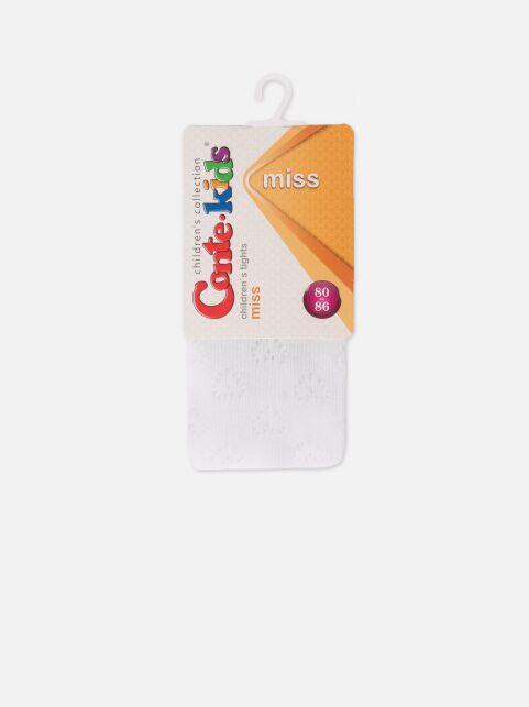 Ажурные хлопковые колготки Miss, модель 609 - купить в интернет-магазине Conte