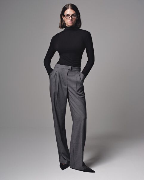 Боди из вискозы воротником-стойкой LBD 3250 - купить в интернет-магазине Conte