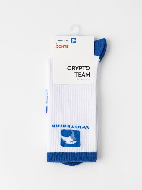 Хлопковые носки с цветными элементами и рисунком «Whitebird» - купить в интернет-магазине Conte