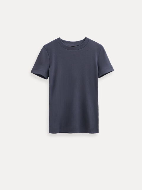 Футболка из хлопка в рубчик BASIC COLLECTION - купить в интернет-магазине Conte