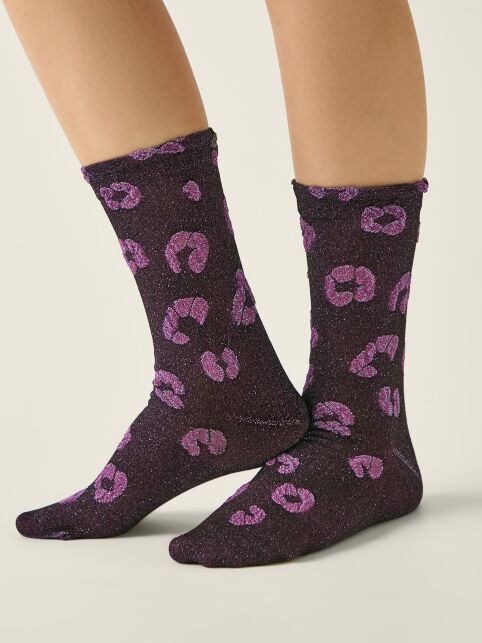 Носки из вискозы с люрексом - купить в интернет-магазине Conte